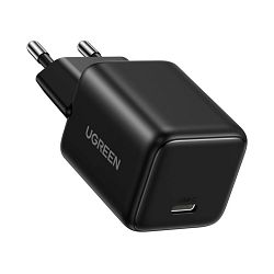 UGREEN kućni punjač 30W, USB C, GaN, crni