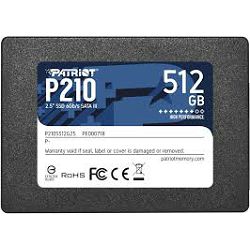 Patriot P210 512GB SATA3 SSD 2.5"