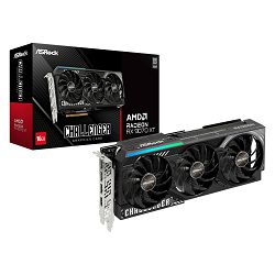 Asrock Radeon RX 9070 XT Challenger 16GB GDDR6, PCIe 5.0x16, 1×HDMI/3×DP
