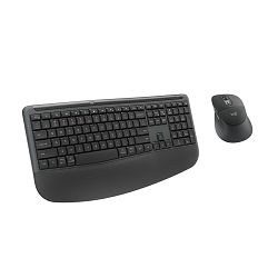 Logitech MK880 Signature Comfort Plus bluetooth bežična tipkovnica+miš, graphite (920-014161)