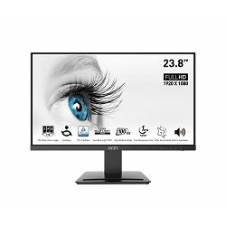 MSI 24" MP243X PRO FHD(1920x1080) IPS, 100Hz, 300 cd/m2, 1000:1, 4 ms, HDMI, DP, tilt, zvučnici