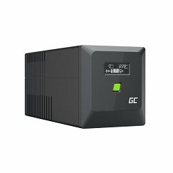 Green Cell UPS (UPSLP480) 750VA/480W, Pure sine wave, Line Interactive AVR, PowerProof with LCD
