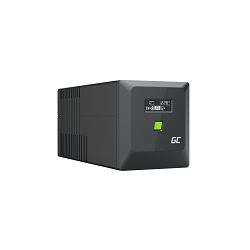 Green Cell UPS (UPSLP700) 1000VA/700W, Pure sine wave, Line Interactive AVR, PowerProof with LCD