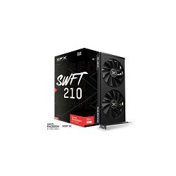 XFX AMD Radeon RX 7600 Speedster SWFT 8GB GDDR6/128-bit, PCIe 4.0, 1× HDMI/3× DP