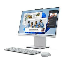Lenovo IdeaCentre AIO 27ARR9 27" FHD, AMD Ryzen 7 7735HS, 32GB DDR5, 1TB SSD, Radeon, WiFi/BT, tipk/miš, Win 11 Pro, Cloud Grey