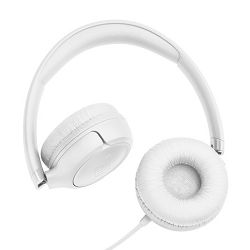 JBL Tune 530, naglavne slušalice, USB-C, bijele