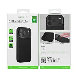 Rixus ProShield Case For Apple iPhone 17 Pro, 18 Pro Black