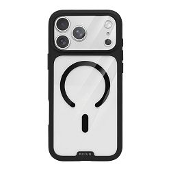 Rixus Crystal Amber Case For Apple iPhone 17 Pro, 18 Pro Black