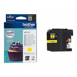 BROTHER LC-123 ink cartridge yellow LC123Y