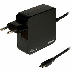 Inter-Tech Power Adapter, Type C, 100W (5V, 9V, 12V, 15V, 20V)