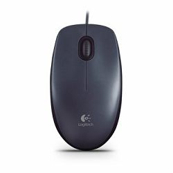 LOGITECH M90 Corded Mouse - GREY - USB - EWR2