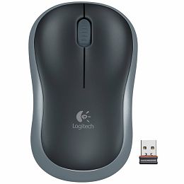 LOGITECH M185 Wireless Mouse - SWIFT GREY - EER2