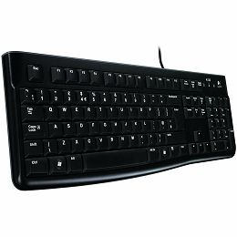 LOGITECH Corded Keyboard K120 - Business EMEA - Croatian layout - BLACK