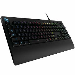 LOGITECH G213 Prodigy Corded RGB Gaming Keyboard - BLACK - US INTL - USB