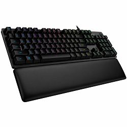 LOGITECH G513 Corded LIGHTSYNC Mechanical Gaming Keyboard - CARBON - US INTL - USB - TACTILE