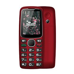 Mobitel MEANIT Senior 10, crveni MGSM97