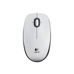 LOGI B100 Optical Mouse White USB OEM 910-003360