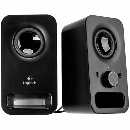 LOGITECH Z150 Stereo Speakers - MIDNIGHT BLACK - 3.5 MM