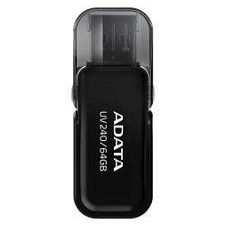 ADATA 64 GB UV240 USB Flash Drive Type-A 2.0 Black