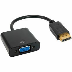 AKYGA Converter adapter with cable AK-AD-36 DisplayPort (m) / VGA (f) 15cm