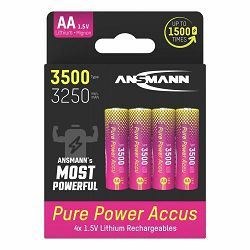 Ansmann Pure Power Li-Ion battery AA HR6 type 3500 (min. 3250 mAh)
