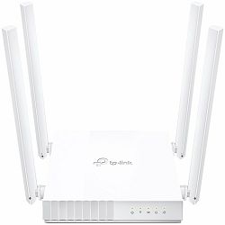 AC750 Wireless Dual Band Router, 433 at 5 GHz +300 Mbps at 2.4 GHz, 802.11ac/a/b/g/n, 1 port WAN 10/100 Mbps + 4 ports LAN 10/100 Mbps, 3 fixed antennas, L2TP Russia/PPTP Russia/PPPoE Russia support, 