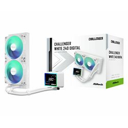ASRock Challenger White 240 Digital AIO Liquid Cooler