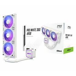 ASRock Pro White 360 ARGB AIO Liquid Cooler