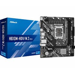 Asrock Intel LGA1700 H610M-HDV M.2 R2.0