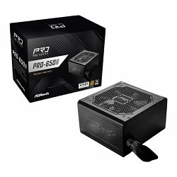ASRock PSU PRO Series PRO-650G, 650W, 80 Gold