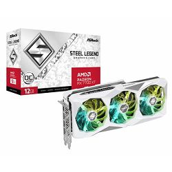 Asrock Radeon RX 7700 XT Steel Legend 12GB OC, 12GB GDDR6