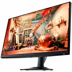 Monitor Alienware AW2724DM 27", 2560x1440, QHD, 165Hz, IPS Antiglare, 16:9, 1000:1, 600 cd/m2, NVIDIA G-SYNC + AMD FreeSync, 1ms, 178/178, 2xDP, HDMI, 2xUSB 3.2, USB-B, Tilt, Swivel, Pivot, Height Adj