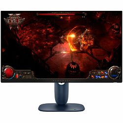 Monitor Alienware AW2725D 27", 2560x1440, QHD, 280Hz, QD-OLED, 16:9, 1000:1, 250/1000 cd/m2, NVIDIA G-SYNC + AMD FreeSync, 0.03ms GTG, 178/178, DP, 2xHDMI, 2xUSB 3.2, USB-B, Tilt, Swivel, Pivot, Heigh