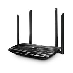 TP-Link AC1200 Archer C6 bežični usmjerivač (Dual-Band Gigabit Router) 300Mbps/867Mbps (2.4GHz/5GHz), 802.11a/b/g/n/ac,  1×G-WAN, 4×G-LAN, 4 antene 