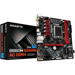 GIGABYTE MB LGA1700, iB660, 2xDDR4 2666/2933/3200, 4xSATA3, 2xM.2 (PCI-E 4.0x4/x2), Raid, 1xD-Sub, 1?DP, 1xHDMI, 1xPCI-Ex16, 1xPCI-Ex1, mATX.
