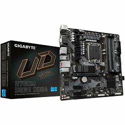 GIGABYTE Mainboard Desktop B760M DS3H DDR4 (LGA1700, 4x DDR4, 1xD-Sub, 1xHDMI, 2xDP, 2.5GLAN, 1x PCI Express x16 4.0, 2x PCI Express x1 3.0, 2xM.2, 4xSATA3, 1x USB Type-C, 5x USB 3.2 Gen1, 6x USB 2.0/