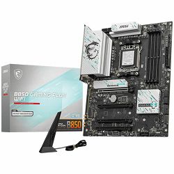 MSI B850 GAMING PLUS WIFI Motherboard, ATX - Supports AMD Ryzen 9000/8000 / 7000 Processors, AM5 - DDR5 Memory Boost 8200+ MT/s (OC), PCIe 5.0 x16 & 4.0 x16, M.2 Gen5, Wi-Fi 7, 5G LAN