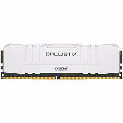 Crucial DRAM Ballistix White 16GB DDR4 3200MT/s  CL16  Unbuffered DIMM 288pin White, EAN: 649528824592