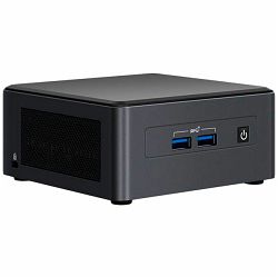 Intel® NUC 11 Pro Kit NUC11TNHi30L, i3 Processor with UHD graphics, dual M.2 slot, 2.5" SATA slot, dual LAN, 2xHDMI, 2x Thunderbolt 4 (USB-C+DP), no cord (IEC C5 connector)