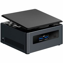 Boxed Intel NUC Kit, NUC7CJYHN, w/ no codec, EU cord, single pack