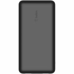 BELKIN 20K POWER BANK, USB-A & C 15W, BLACK