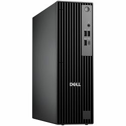 Dell Pro Slim QCS1250, 180W, Intel Core Ultra 5 235 (13 TOPS, 14 Cores up to 5.0 GHz), 8GB (1x8GB) 5600MT/s DDR5, M.2 512GB PCIe, Intel Integrated, Speaker, DP, HDMI, USB-C, 7xUSB-A, RJ-45, Mouse/Kb, 
