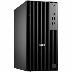 Dell Pro Tower Plus QBT1250, 260W, Ultra 7 265 (R) (13 TOPS NPU, 20 cores, up to 5.3GHz), 1x16GB 5600 MT/s, 512GB SSD TLC, Intel Integrated, Speaker, 3xDP, 2xUSB-C, 8xUSB-A, RJ-45, Mouse/Kb, Ubuntu, 3