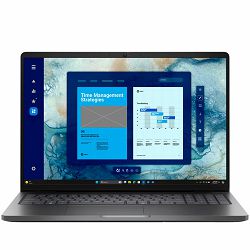 Dell Pro 16 (PC16255), 16" FHD+ (1920x1200) Touch, AMD Ryzen AI 7 PRO 350 (50 TOPS, 8C, up to 5.0GHz), 32GB (1x32GB) DDR5, M.2 512GB SSD, AMD Radeon 860M, WiFi, BT, HDMI, 2xTHB4 (DP/PD), 2xUSB3.2, RJ-