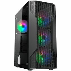 COUGAR MX110 RGB PC Case, Mid tower, Black