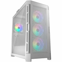COUGAR DUOFACE PRO RGB PC Case, Mid Tower, White