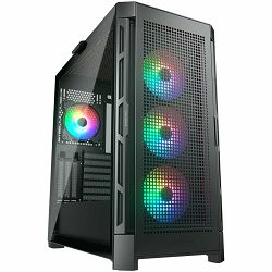 COUGAR DUOFACE PRO RGB PC Case, Mid Tower, Black