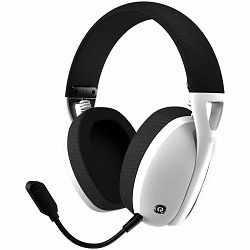 CANYON Ego GH-13, Gaming BT headset, +virtual 7.1 support in 2.4G mode, with chipset BK3288X, BT version 5.2, cable 1.8M, size: 198x184x79mm, White