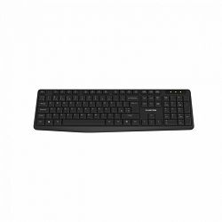 Keyboard KB-W01 EN/AD Wireless Black