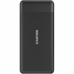 CANYON PB-109, Power bank 10000mAh Li-poly battery, Input Lightning &Type C  : 5V/2A, 9V/2A PD 18W(Max), Output Type C 5V/3A,9V/2.2A,12V/1.5A 20W,  Output USB A:5V3A,9V2A,12V1.5A,18W quick charging ca